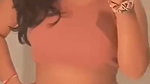 Sexy girl showing her boobs  pressing