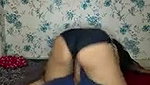 Stepsister riding hard  enjoying
