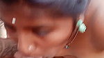 Tamil girl sucking his bf