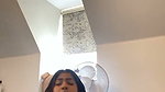 Nri Tamil babe boobs showing and fingering