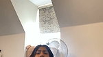 Nri Tamil babe boobs showing and fingering