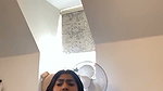 Nri Tamil babe boobs showing and fingering