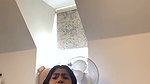 Nri Tamil babe boobs showing and fingering