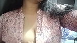 Sexy Indian Girl Showing Pressing Her Boobs 02