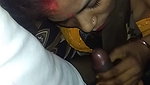 Desi Married Bhabhi Sucking Cock