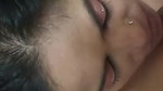 Horny busty bong boudi letting her lover suck her huge boobs with a fuck