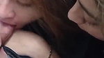 Older Sister Training Young Sister On How To Give A Blowjob
