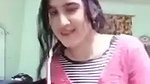 Beautiful girl showing her pink pussy on vc