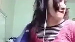 Beautiful girl showing her pink pussy on vc