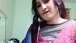 Beautiful girl showing her pink pussy on vc