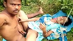 Boyfriend fuck his gf in jungle