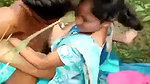 Boyfriend fuck his gf in jungle