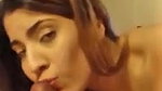 Cheating Wife in a Hotel with Lover Teasing Dance and Blowjob