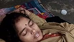Neha aunty showing her black nipple  pussy