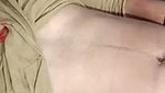 Neha aunty showing her black nipple  pussy