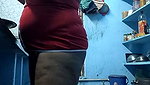 Sonia bhabhi showing her ass  working in kitchen