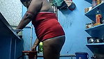 Sonia bhabhi showing her ass  working in kitchen