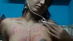Beautiful Bengali bhabhi showing her hot figure