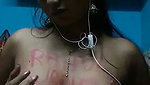 Beautiful Bengali bhabhi showing her hot figure