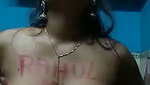 Beautiful Bengali bhabhi showing her hot figure