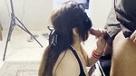 Beautiful housewife showing her pink pussy give Blowjob  fucked