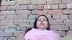Muslim mature aunty drilling  rubing her pussy