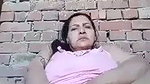Muslim mature aunty drilling  rubing her pussy