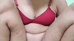 Sexy bhabhi drilling her pussy with big long brinjal
