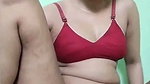 Sexy bhabhi drilling her pussy with big long brinjal