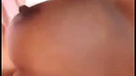 Sexy girl showing her boobs while fucking