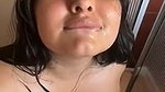 Sexy hot delhi girl taking shower in hotel room  showing