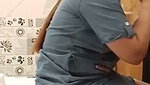Sexy housewife give Blowjob to husband friend