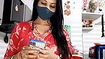 Tanu bhabhi show her sweet juice boob
