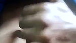 Beautiful girl showing her dark nipple