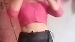 Beautiful hot girl showing her pussy while wearing saree on vc