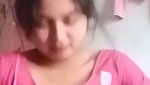 Beautiful hot girlfriend show her boobs  wearing saree on video call