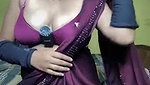 Sexy housewife showing her boobs