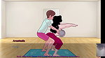 BESTFRIENDS STEP-MOM WAS SURPRISED! I FUCKED HER WHILE DOING YOGA