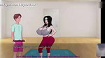 BESTFRIENDS STEP-MOM WAS SURPRISED! I FUCKED HER WHILE DOING YOGA