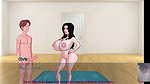 BESTFRIENDS STEP-MOM WAS SURPRISED! I FUCKED HER WHILE DOING YOGA