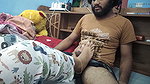 Foot Job with Ball Busting