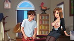 HOT FEENCH TEACHER WAS SURPRISED! I FUCK MY TEACHER IN DETENTION