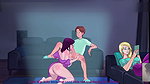LESBIAN STEP-MOM WAS SURPRISED! I FUCKED HER IN FRONT OF HER LOVER!
