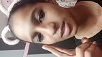 CUTE SLIM MALLU GIRL SHOWING PERKY BOOBS  FINGERING WET PUSSY 1