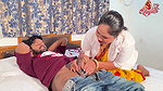 The female doctor took good care of the patient’s penis