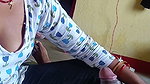 With husbend hendjob, blowjob and com in mouth