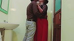Boss had sex inside the office bathroom with Hot Milf