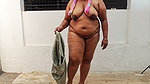 Desi Girl in Short Wearing White Top and Hair Band Getting Nude for Camera