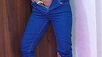 I’m Horny and I Find My Stepsister Masturbating and I Fuck Her Without Removing Her Jeans