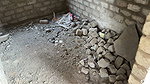 Outdoor sex in under construction building with cute girl, tight pussy sex